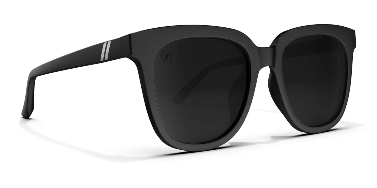 Black Blenders sunglasses on a white background