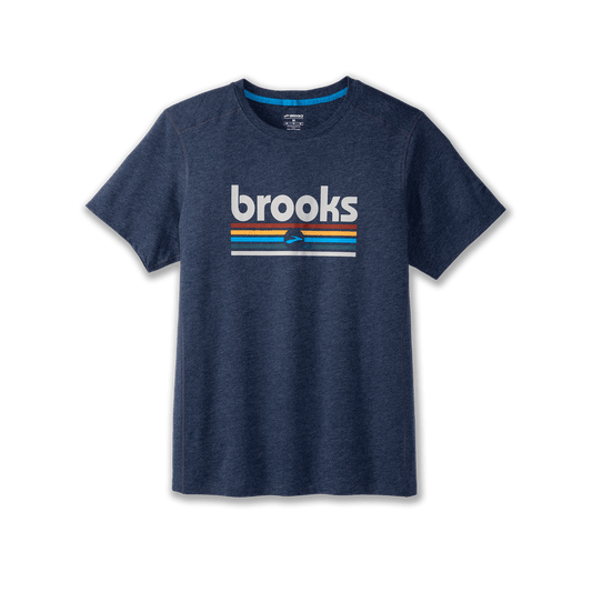 Brooks Men's Distance Short Sleeve - Parkway Fitted