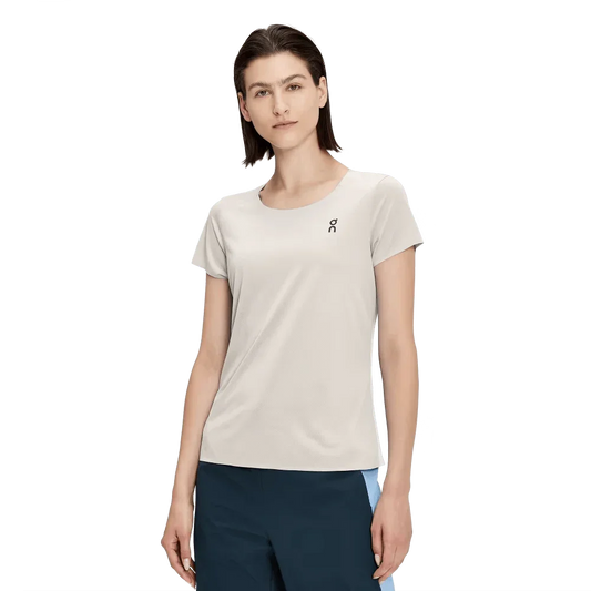 On Women's Performance-T - Pearl Undyed White Color