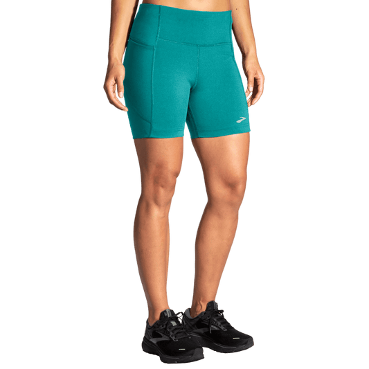 Brooks Women's Moment 5" Short Tight - Parkway Fitted