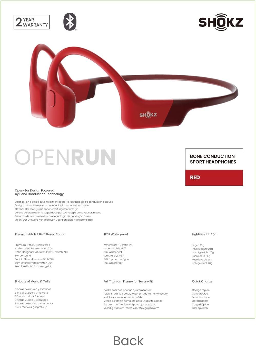 Shokz OpenRun Pro - Parkway Fitted