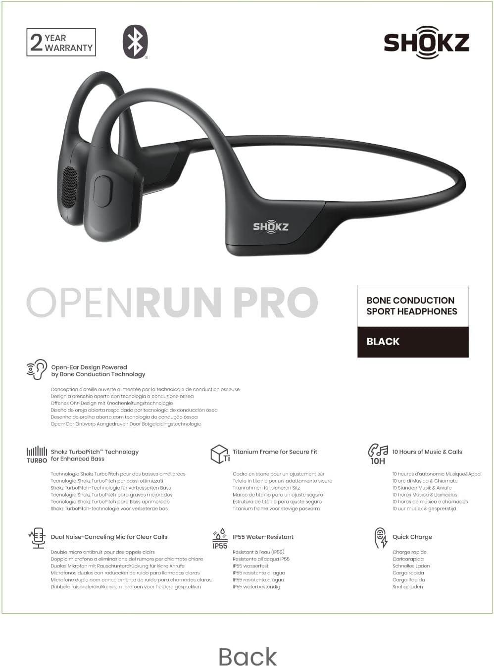 Shokz OpenRun Pro - Parkway Fitted